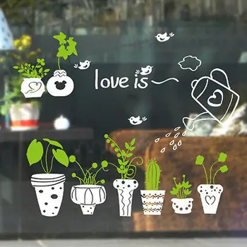 

Nature Lovely Window Wall Decal PVC Wall DIY Home Decortion Decals Stickers Removable Nature Kids wall poster