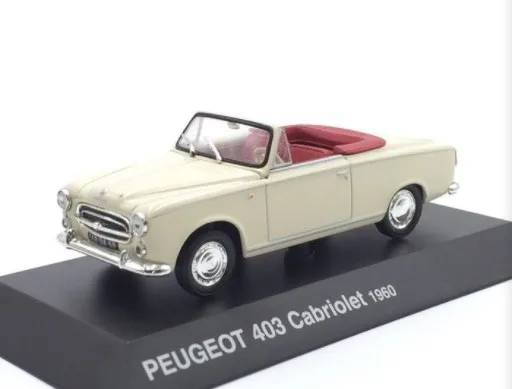 IXO 1:43 1960 Peugeot 403 Cabriolet из сплава металла литые под давлением Автомобили Модель