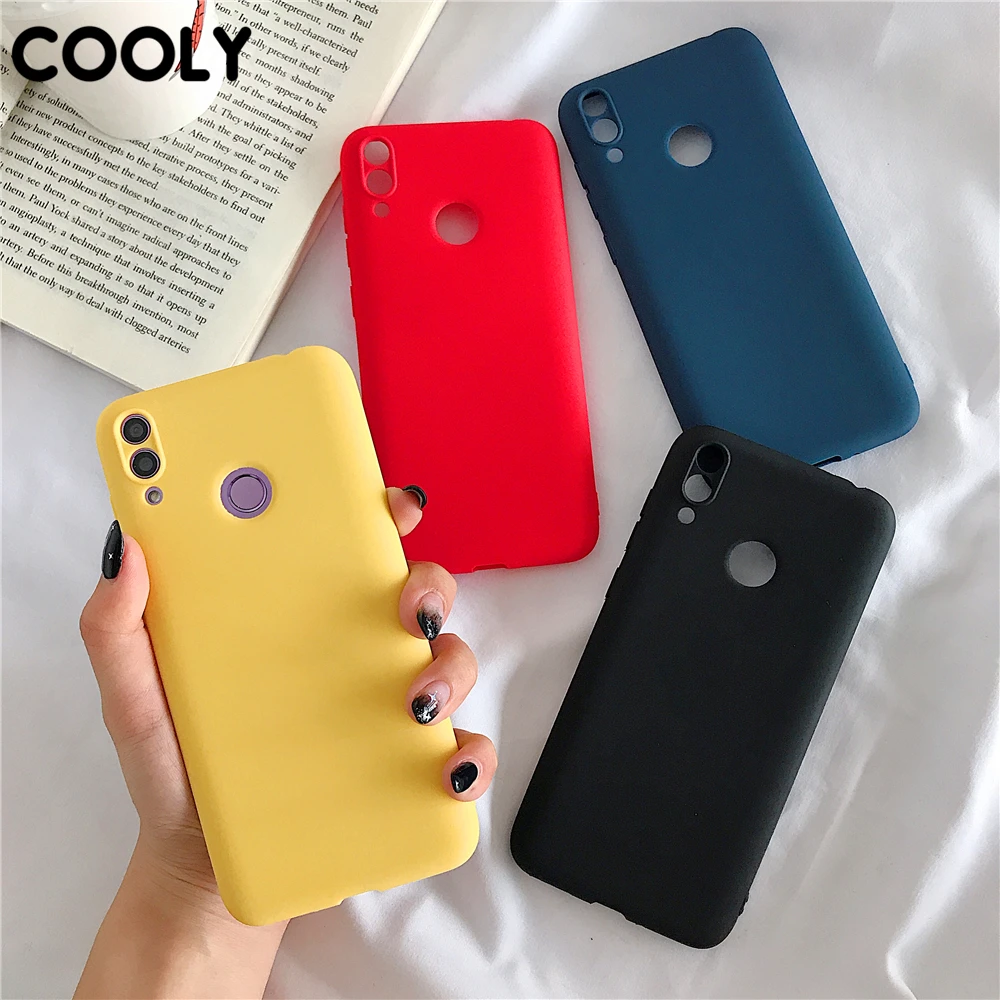 

COOLY Silicone Case For xiaomi Redmi 7 7A 8 8A 4A 4X 5 5A 6 6A Back Cover For Redmi Note 4X 7 8 Pro Soft Candy Color Phone Coque