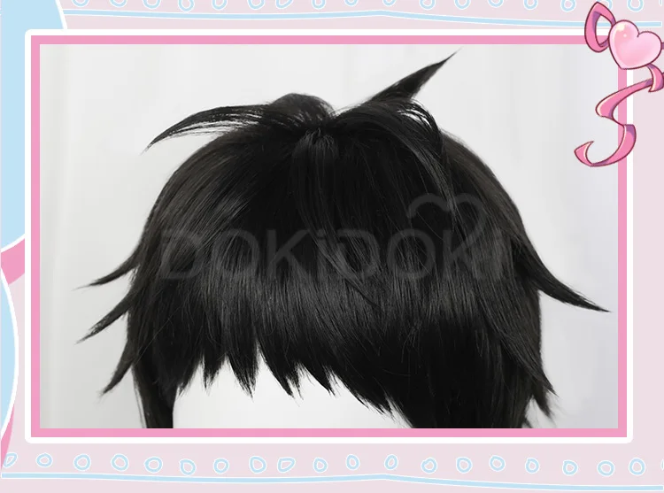 DokiDoki Anime Bungo Stray Dogs Ryunosuke Akutagawa Cosplay Wig Bungo Stray Dogs Cosplay Ryunosuke Akutagawa Wig witch costume women