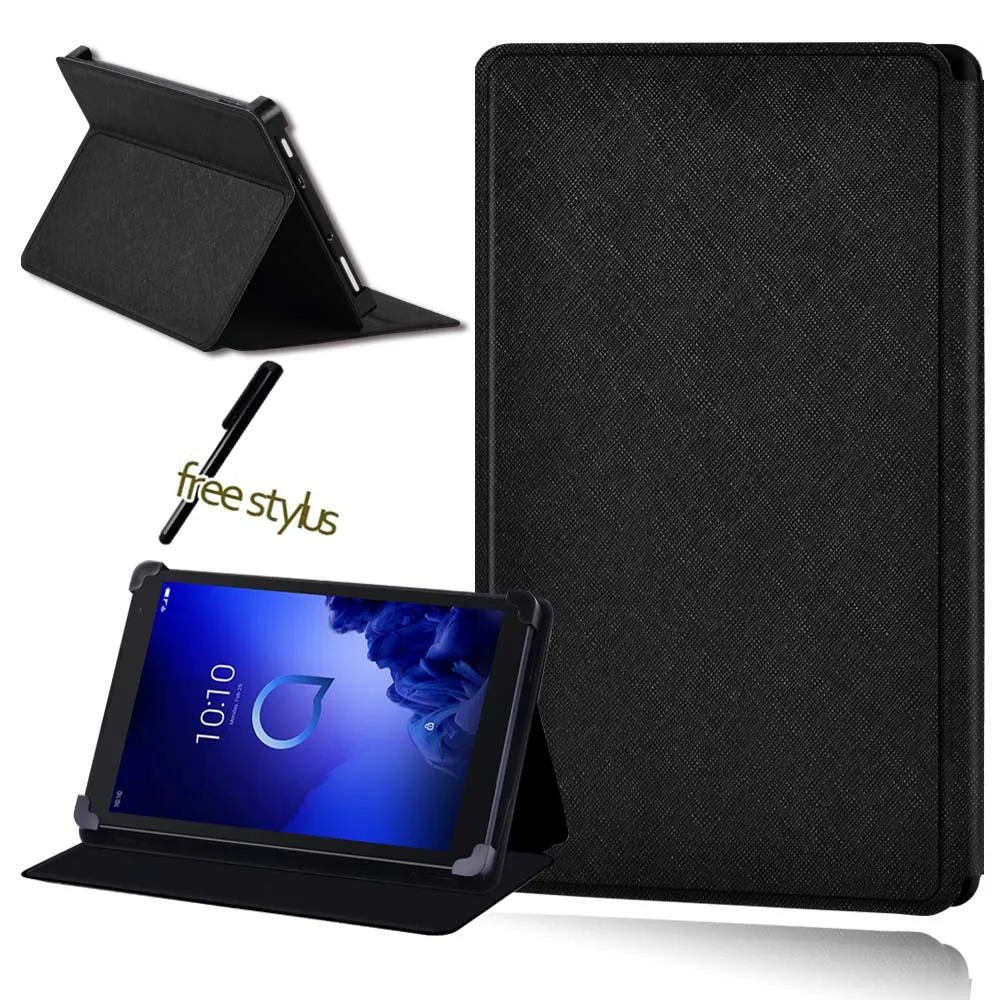 Universal Tablet Case For Alcatel 1T 7 10 / 3T 8 10 / A3 10 Drop resistance Tablet Case Protective Shell +stylus