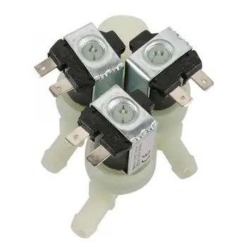

3 Way Water Inlet N/C Normal Closed Electric Solenoid Valve AC 220V G3/4 Electric Valve