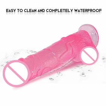 28cm Super Huge Dildos Soft Big Dildo Suction Cup Realistic Glans Cock Penis Thick Large Long Anal Plug Adult Toys For Couples 6
