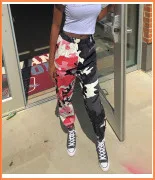 Beading Tassel Spliced Ripped Jeans For Women High Waist Cut Out Hole Sexy Skinny Jean Casual Streetwear Ladies Blue Denim Pants