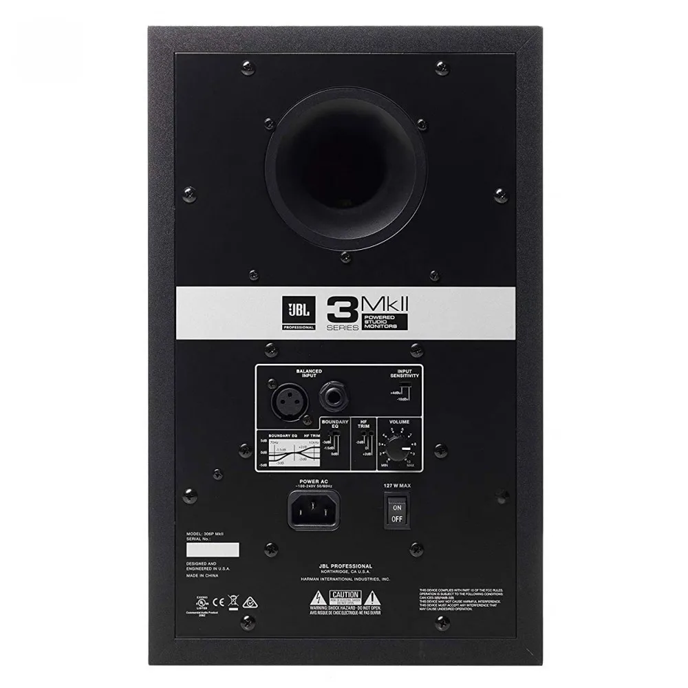 Акустические системы JBL 306PMKII EU черный|Домашний кинотеатр| |