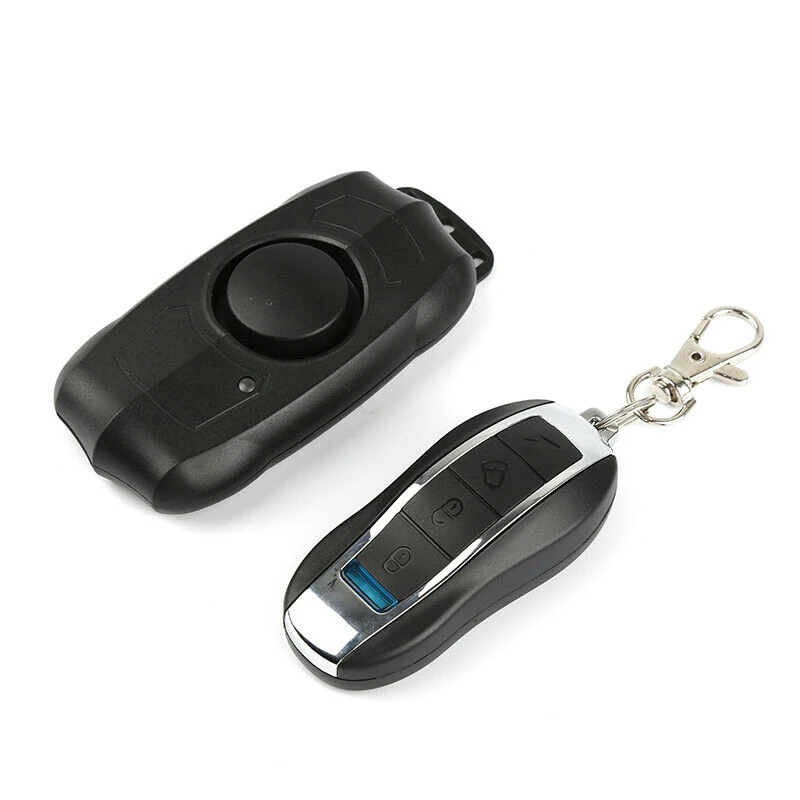 

New Loud Wireless Bicycle Anti-theft Alarm With Remote Control 10-20M Range Vibration Alarm Waterproof For Motorcycles Bicycles