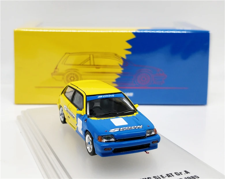 1: 64 INNO64 Honda Civic Тип-R Fit Accord Mitsubishi EVO Toyota Corolla levin гонки литой модельный автомобиль