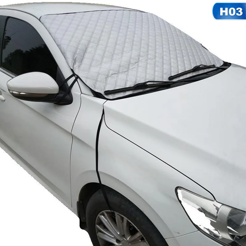 Автомобильный Магнитный солнцезащитный козырек для лобового стекла автомобиля Снежный солнцезащитный козырек водонепроницаемый защитный чехол для лобового стекла автомобиля