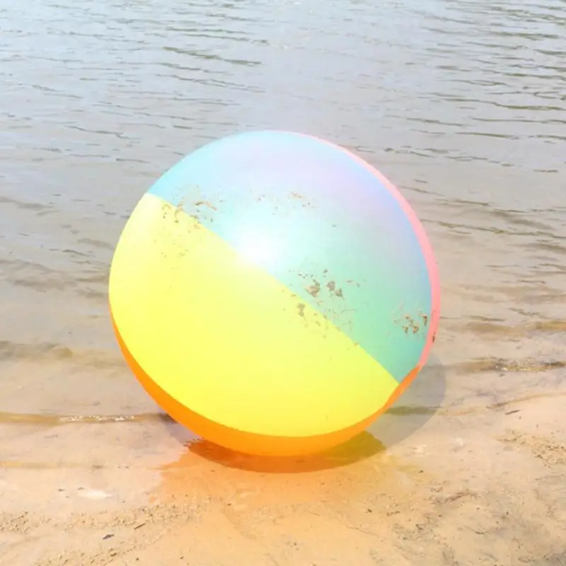80 см Большой цвет воды надувной шар открытый воды пляж игрушка надувной мяч бассейн газон игра мяч