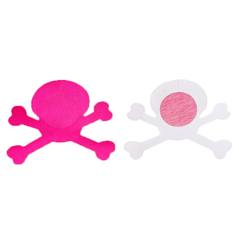 

1 Pairs Sexy Women Nipple Cover Pasties Skull Breast Bra Pads Nipple Stickers Invisible Chest paste