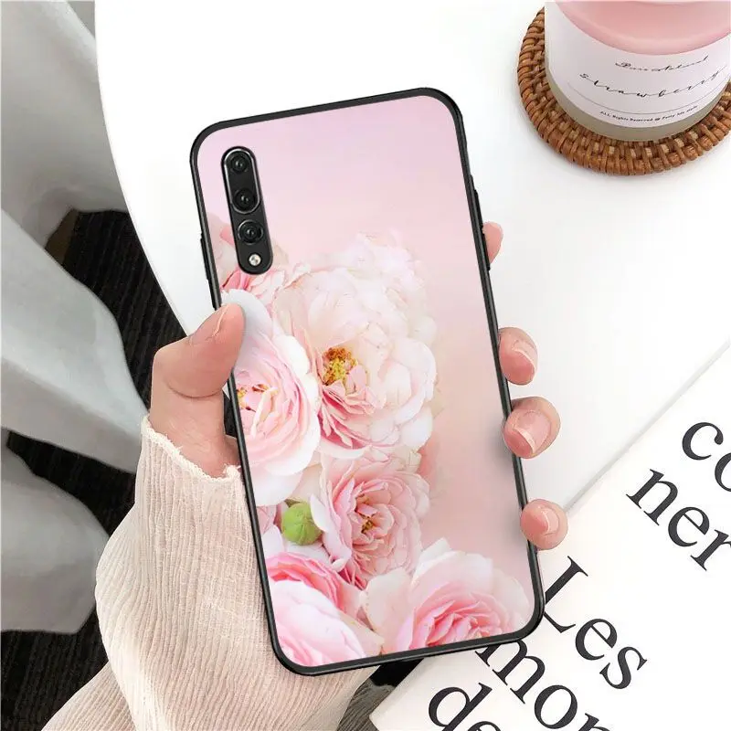 Elegant Pink Purple Peony On the Vase