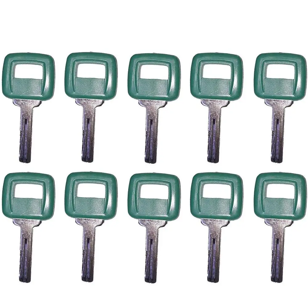 

10 шт. ключи зажигания 11039228 для Volvo погрузчик карьерный грузовик тяжелый оборудование лазерная резка