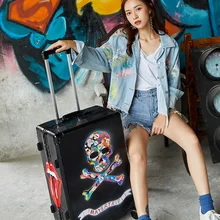 Чемодан тяга коробка джиттер Diy Оригинальность подарок отправить мужчины и женщины друг дорожная коробка