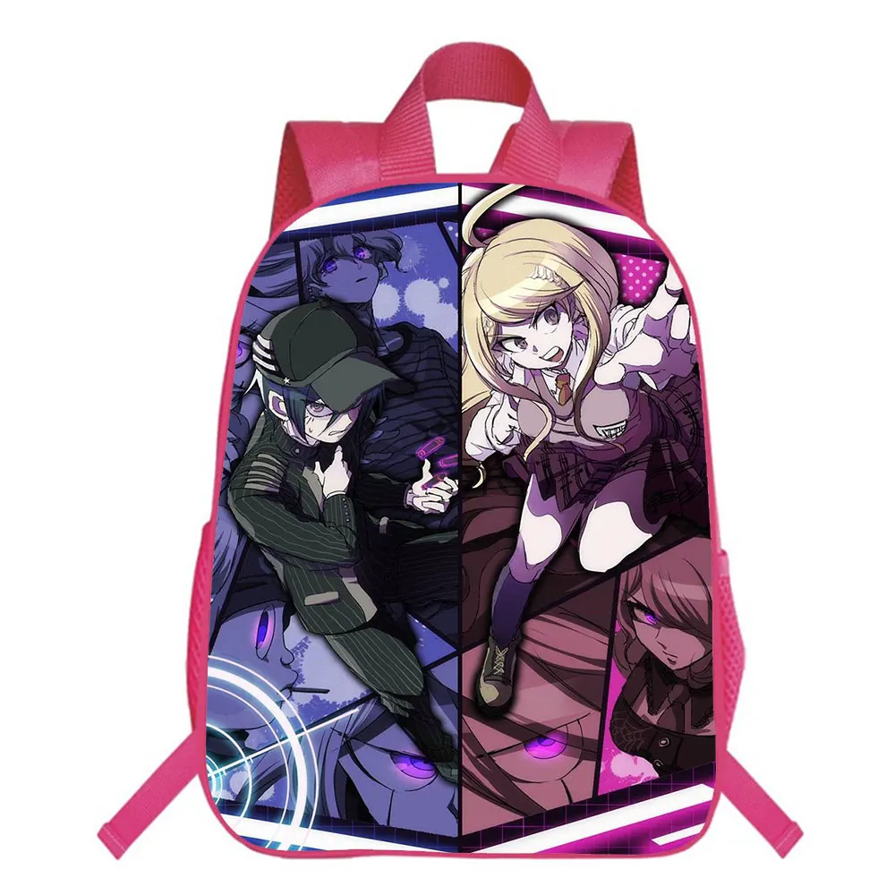 Danganronpa Backpack Monokuma Boy Girl Daily School Backpacks Men Women Laptop Rucksack Cartoon Anime Teen Cosplay Travel Bag