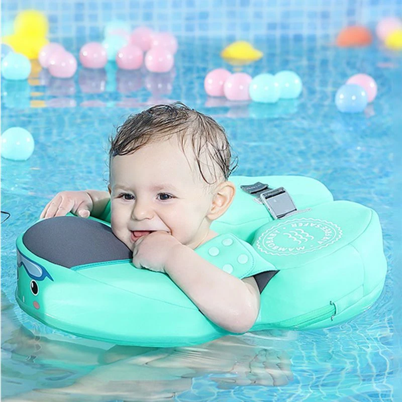 Mambobaby Baby Float Swimming Rings Noninflatable Buoy Child Waist Swim Ring Kids Swim Trainer
