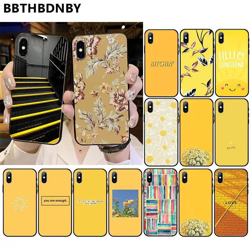 Чехол для телефона смешной желтый DIY окрашенный красивый чехол iPhone 11 pro XS MAX 8 7 6 6S