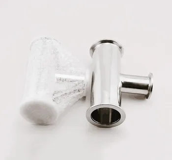 

304 Stainless Steel Sanitary Vacuum KF Fitting Reducer Tee Flange Fitting Unequal Tee 3 Ways Tee Adapter Pipe Branch Tee Fitting