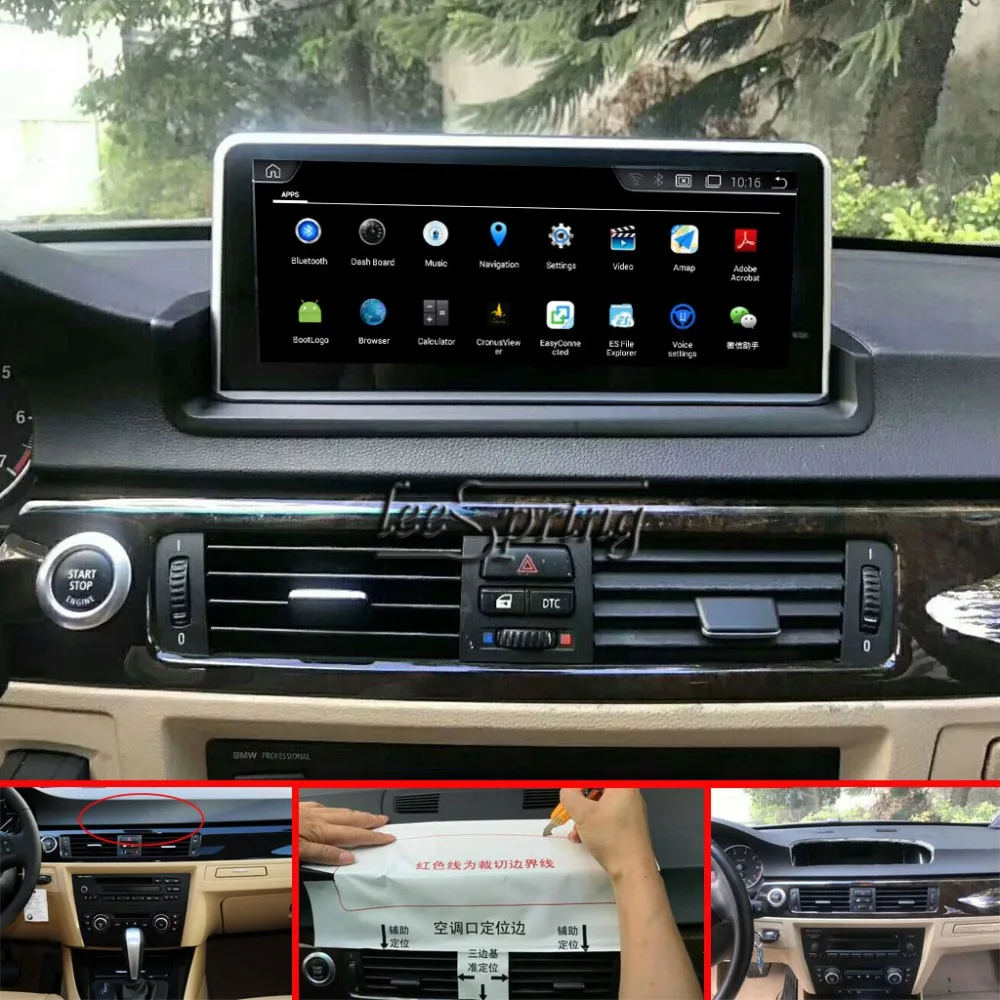 Автомобильный аудиоплеер Vdieo на Android 9 0 для BMW 3 серии E90 E91 E92 E93 (2005 2012 левый