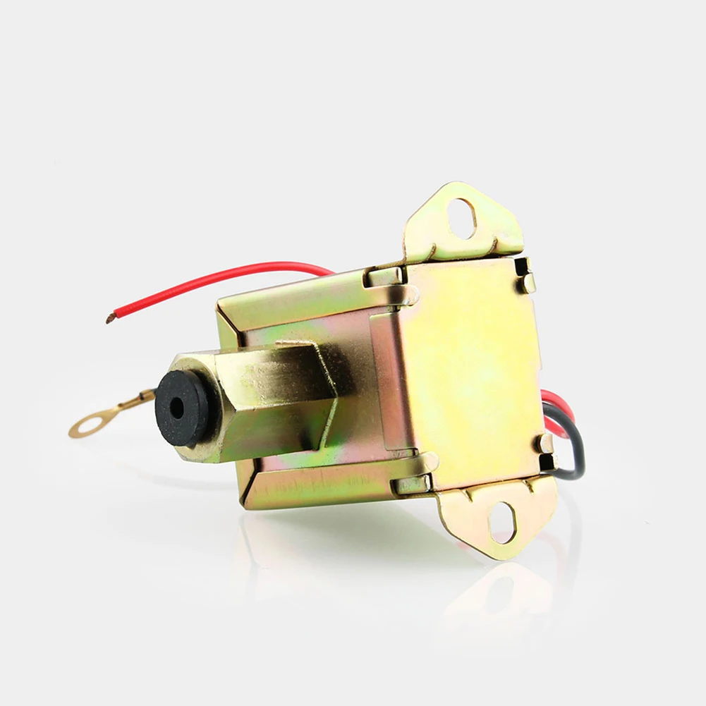 Universal 12V Electronic fuel pump Iron+ Copper good electrical conductivity 0.03MPA 3-6PSI Low Pressure Gas Diesel pump