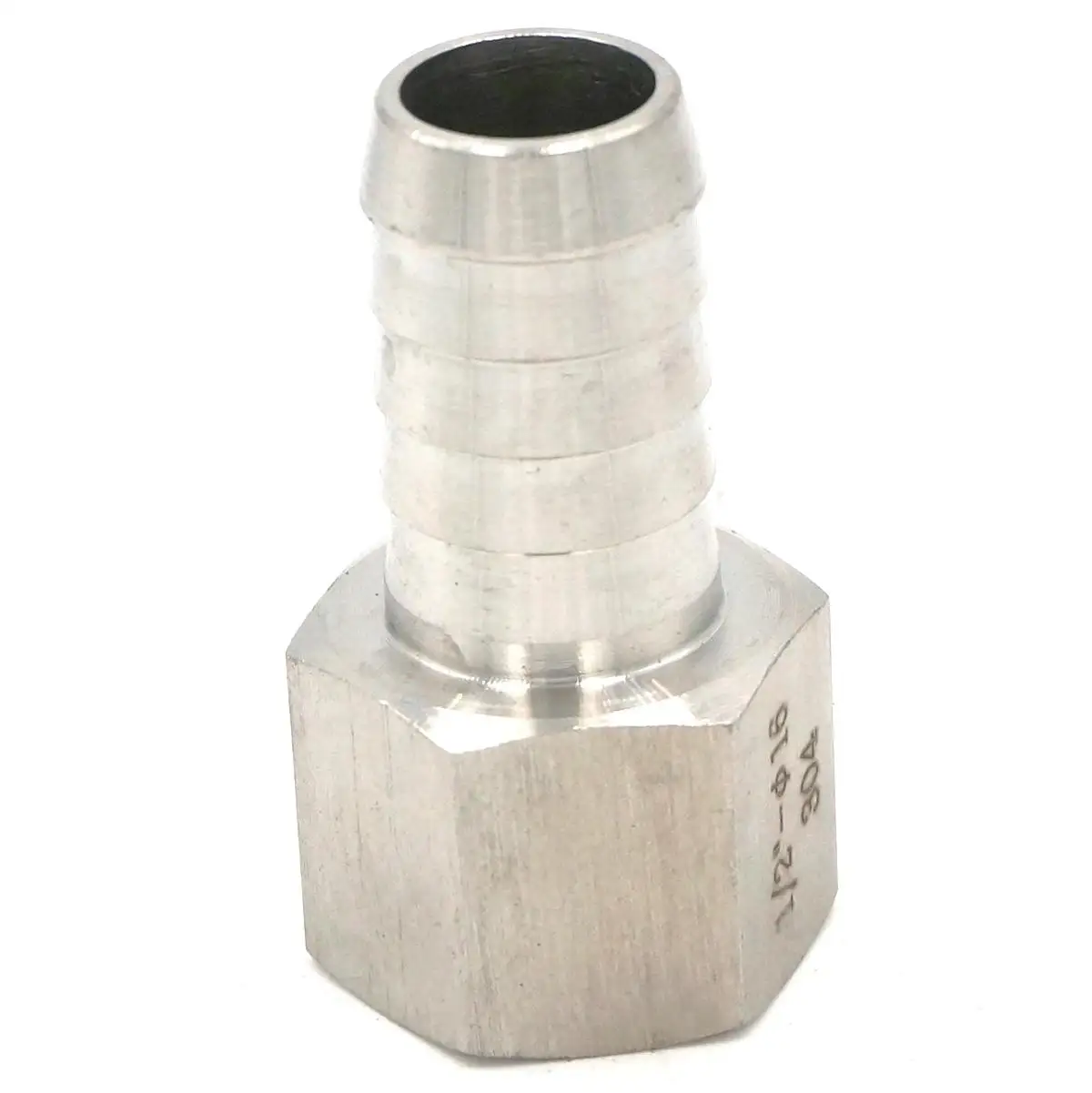 

1/2" BSP Female to 16mm Barb Hose 304 Stainless Steel Splicer Barb Hose Tail Connector 98 bar