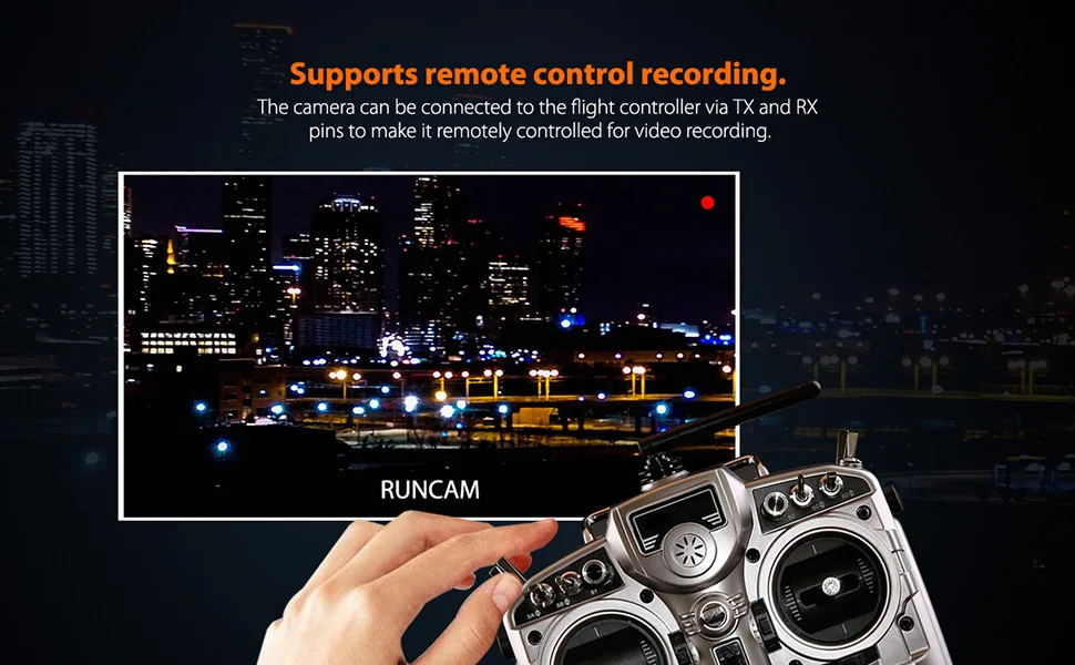 RunCam2 Camera - 4K HD FPV Sports Action Long Range Drone Camera Wing Video Recorder for Quadcopter Accessories 14