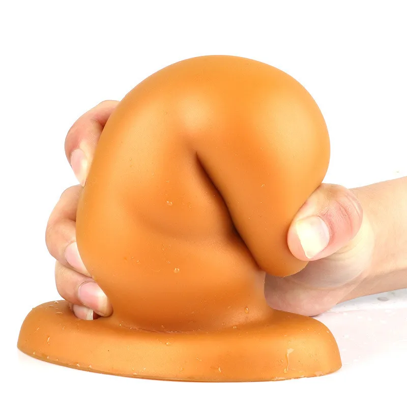 Новый Силиконовый мягкий большой Анальная пробка вагинальный анус расширение