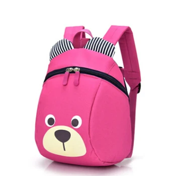 

Popular Cute Little Bear Children's Backpack Lovely Cartoon Animal School Bags Boys Girls Kindergarten Bag Baby Bags 4 Colors