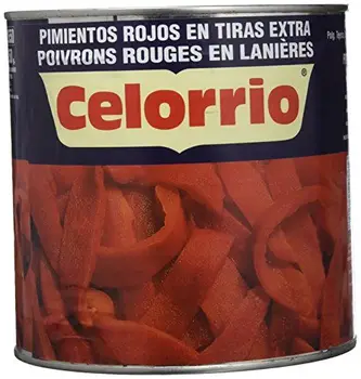 

Celorrio 13 - 13005 Pimiento Rojos En Tiras Extra Lata - 2.5 kg