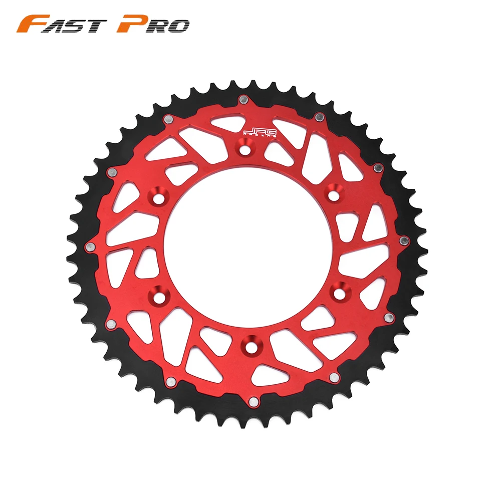 

45T 47T 48T 49T 50T 51T 52T CNC Rear Chain Sprocket For HONDA CR125 CRF150F CRF230F CRF230L XR250 CRM250 CRF250X CRF250R CRF450R