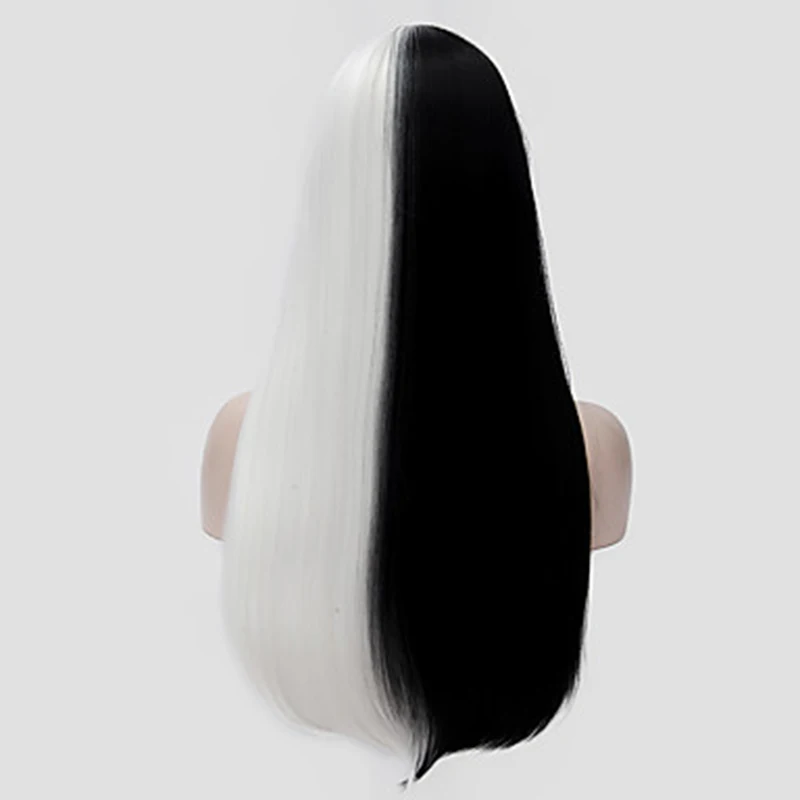 HAIRJOY Женские синтетические волосы парики длинные прямые блонд с полной челкой косплей парик 4 цвета