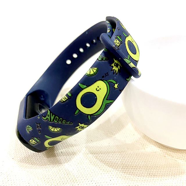Strap For Amazfit Band 5 MiBand 6 5 4 3 Cartoon Wristband Replacement TPU Strap For Xiaomi Mi Band 6 5 4 Colorful Strap