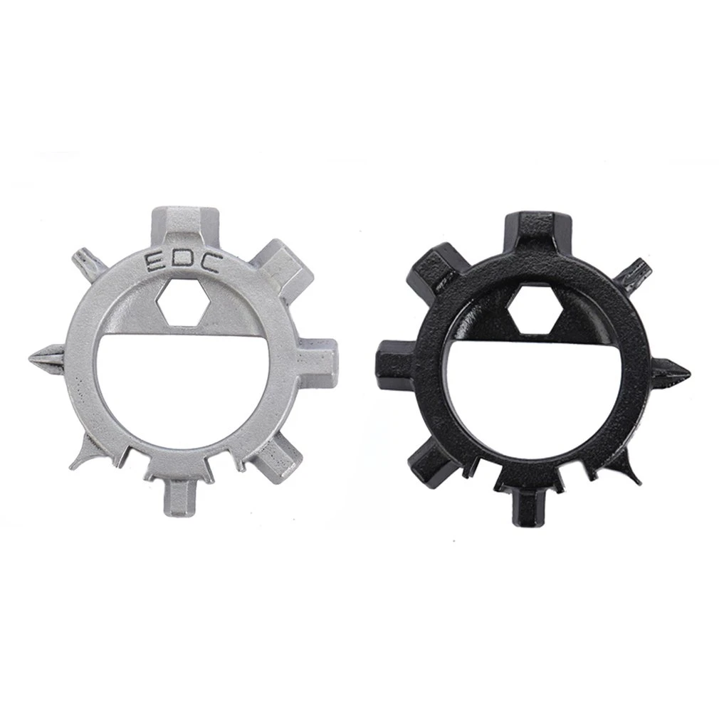 Leepesx Gear Outdoor Multifunctional Octopus Tool Tournevis en Acier Inoxydable Head Carry Portable Bicycle Fix Equipment Porte-cl/és Porte-cl/és Pocket Mini