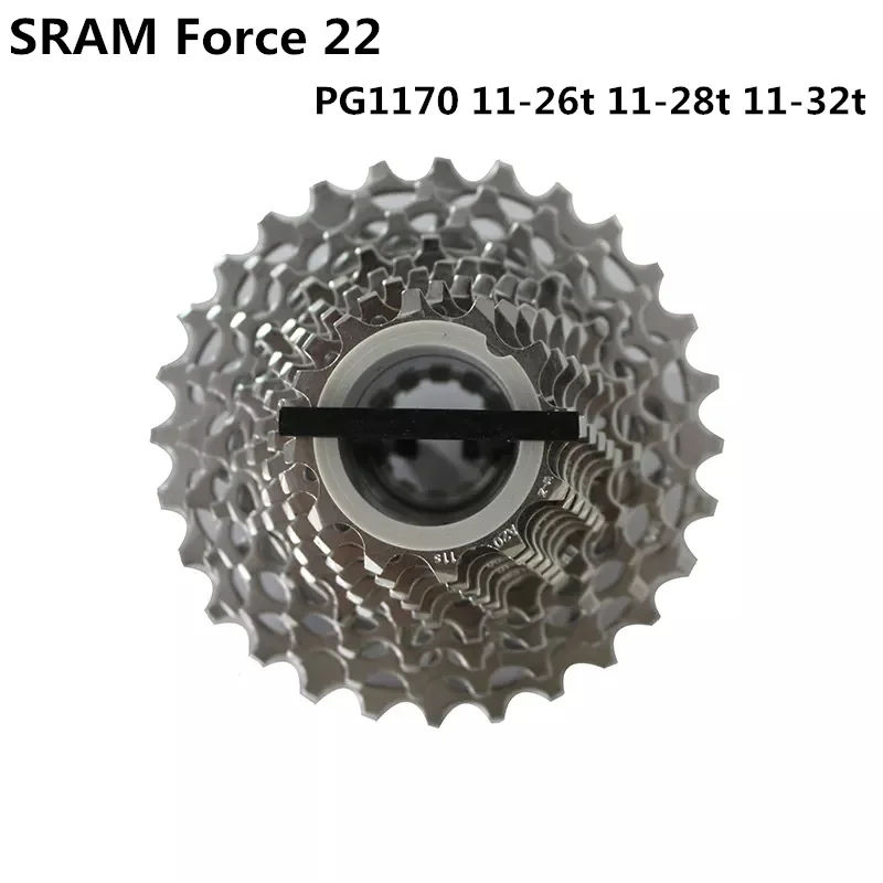 SRAM Force 22 PG-1170 Cassette 2x11 Speed 22S Road Bike PG1170 Flywheel 11-26T 11-28T 11-32T Bicycle Freewheel Accessories photo