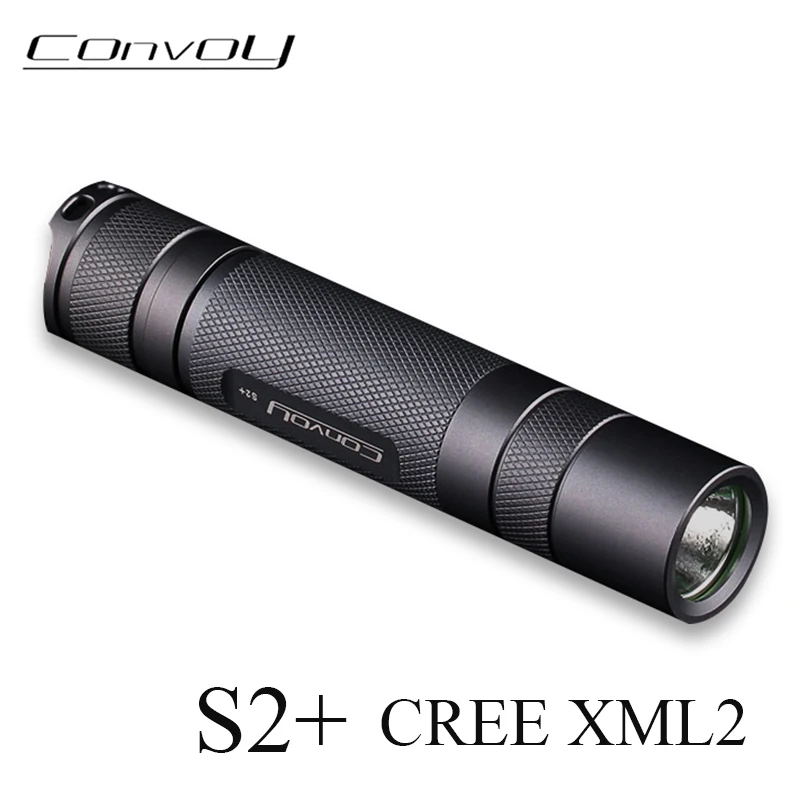 Светодиодный фонарь Convoy S2 + Cree XML2 светодиодный ручной для самообороны