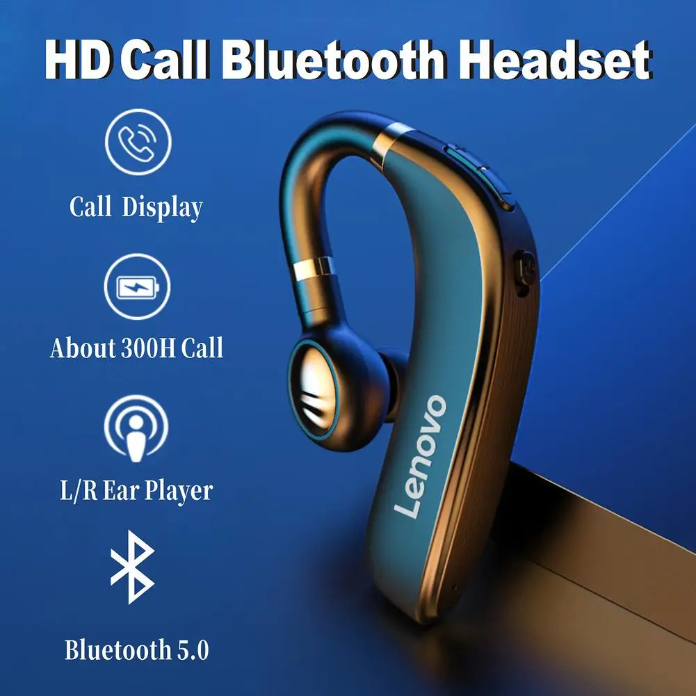 Беспроводные Bluetooth-наушники для Lenovo HX106 HD-гарнитура звонков микрофон вождения