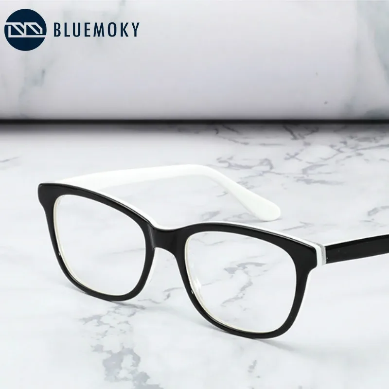 BLUEMOKY Acetate Kid Glasses Frames Ultralight Goggles Radiation Protection Anti-fatigue Optical Myopia Eyewear For Boy Girl