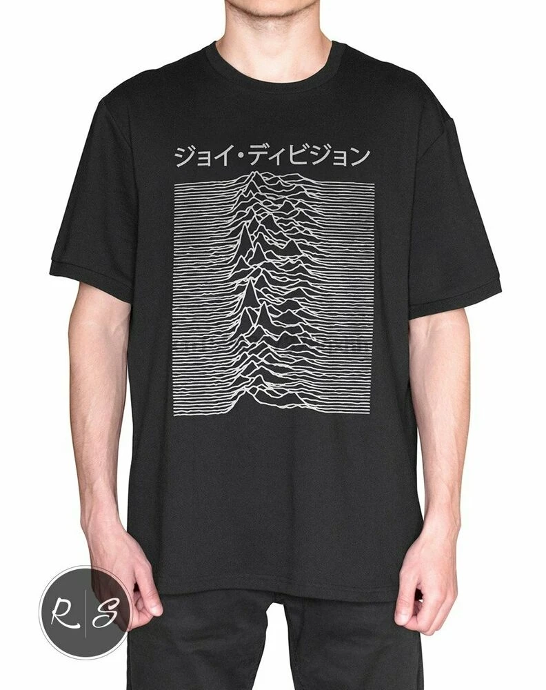 Японская Футболка-Joy Division используемая для неизвестных удовольствий |
