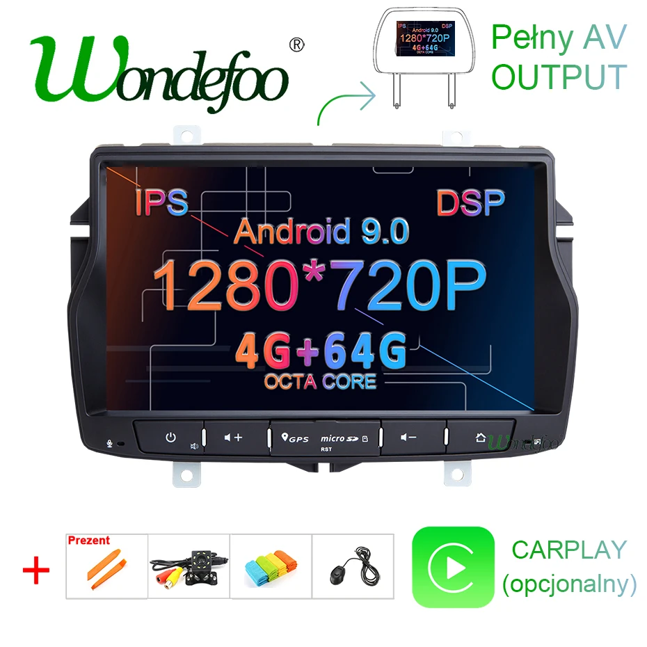 DSP ips для Lada vesta 4G 64G 8 core Android 9,0 автомобильный dvd gps Навигатор Радио мультимедийный плеер головное устройство стерео wifi FM AUX USB