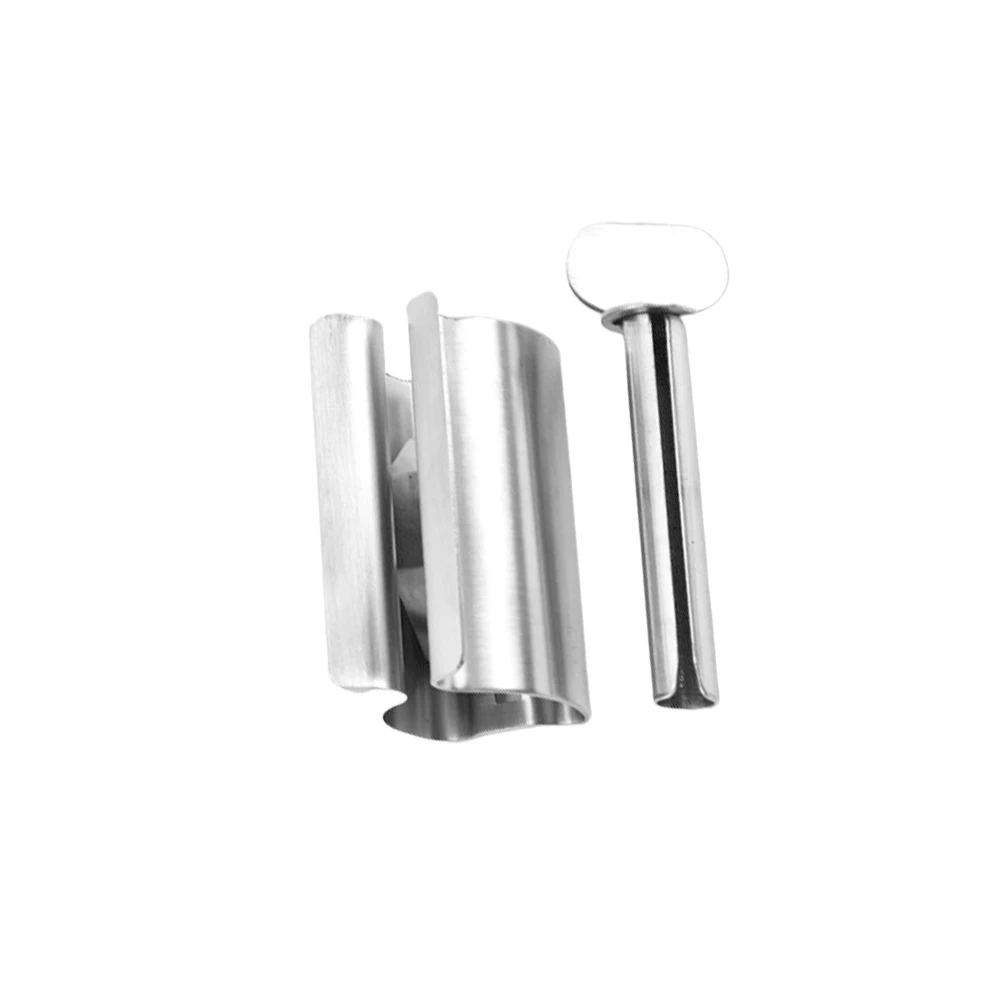 Bathroom Squeezer Creative Stainless Steel Lightweight Durable Convenient Extruder Squeezer for Shop Hotel Home