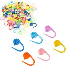 50 шт./компл. Карамельный цвет Пластик DIY блокировки стежка маркеры мульти Цвет Вязание плетёная прошивка, переплетение иглы Клип Держатели инструментов для шитья