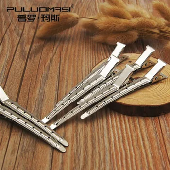 

Stainless Steel Long Beak Clip Bottle Nipple Positioning Styling Pin A- line Partition mf jia Hand Push bo wen jia Bang Clip
