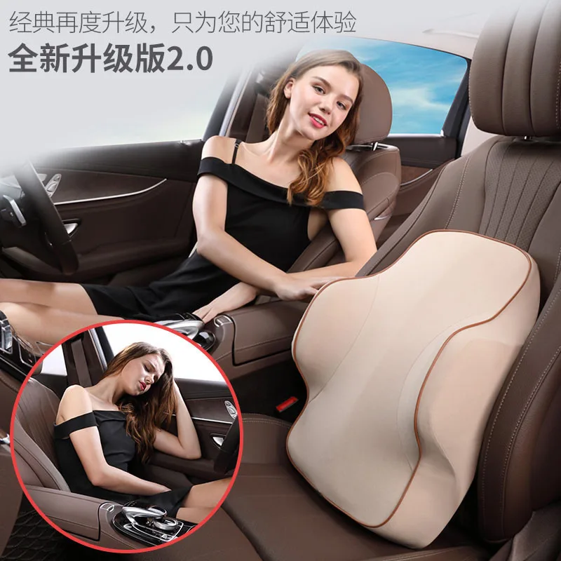 

Automotive Waist Cushion Waist Support Driver's Seat Cushion Waist Support Lumbar Pillow Memory Foam Back Car Tournure a Generat