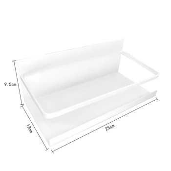 

Kitchen Refrigerator Side Storage Sidewall Holder Magnetic Organizer Shelf Rack Home HKS99