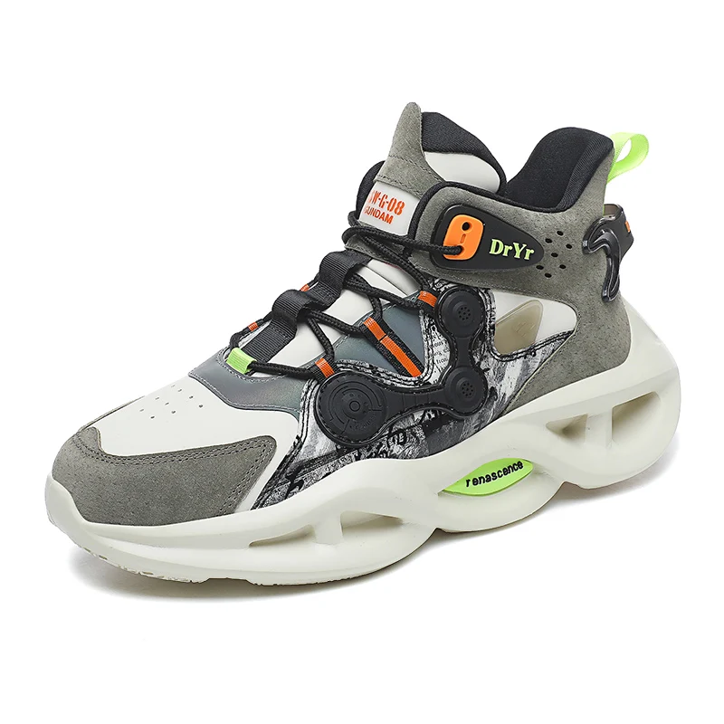 

Кроссовки мужские высокие, дышащие, удобные, классические, повседневная обувь для бега