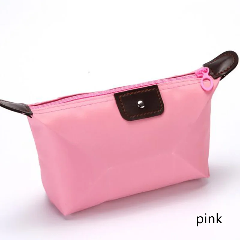 1 шт. новая сумка для мытья пельменей женская косметичка для путешествий большая вместительность и удобная водонепроницаемая сумка для хранения - Цвет: Розовый