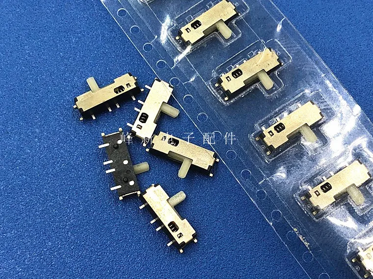 5Pcs Тайвань постоянный ручка пружина сброса тумблер-возврат ползунковый