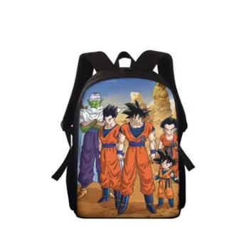 

Dragon Ball Z Pattern Boys Book Bags Teenager Student Schoolbag Classic Anime Saiyan Vegeta Book Bags for Kids