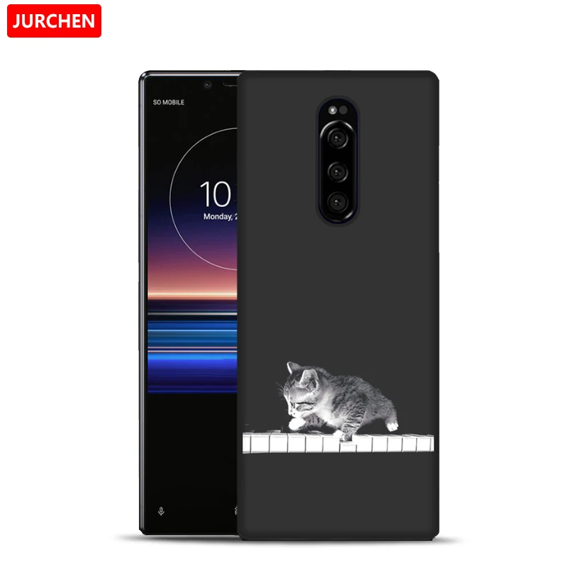 Чехол jurchen для sony Xperia 1, чехол для Xperia One, милый мультяшный Мягкий силиконовый чехол из ТПУ для sony Xperia1 sony 1, чехол