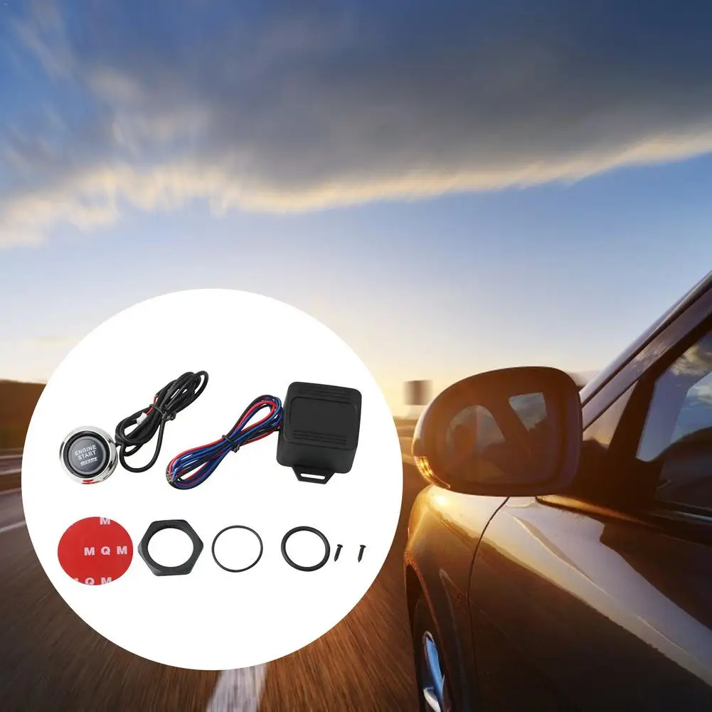 Bouton universel de démarrage et d'arrêt du moteur de voiture, sans clé,  intelligent, RFID - AliExpress