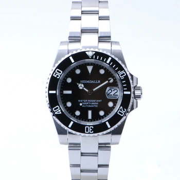 

Fashion Men Automatic Diving Watches 300m Water Resistance NH35 sapphire Mechanical Green Water Ghost Sport Wristwatch for male